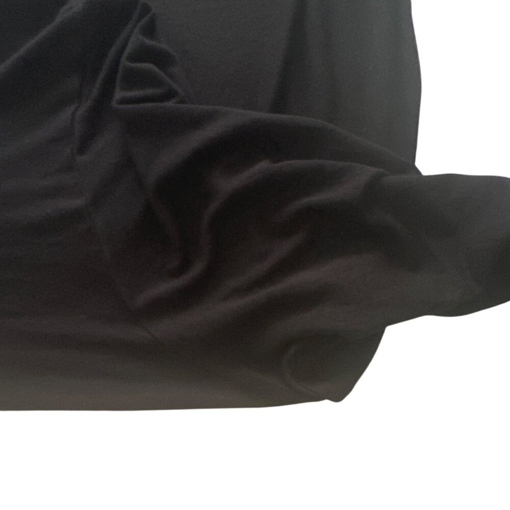 Calvin Klein Womens Black Open Front Cascading Cardigan Jacket 2X Office Preppy - Picture 5 of 7